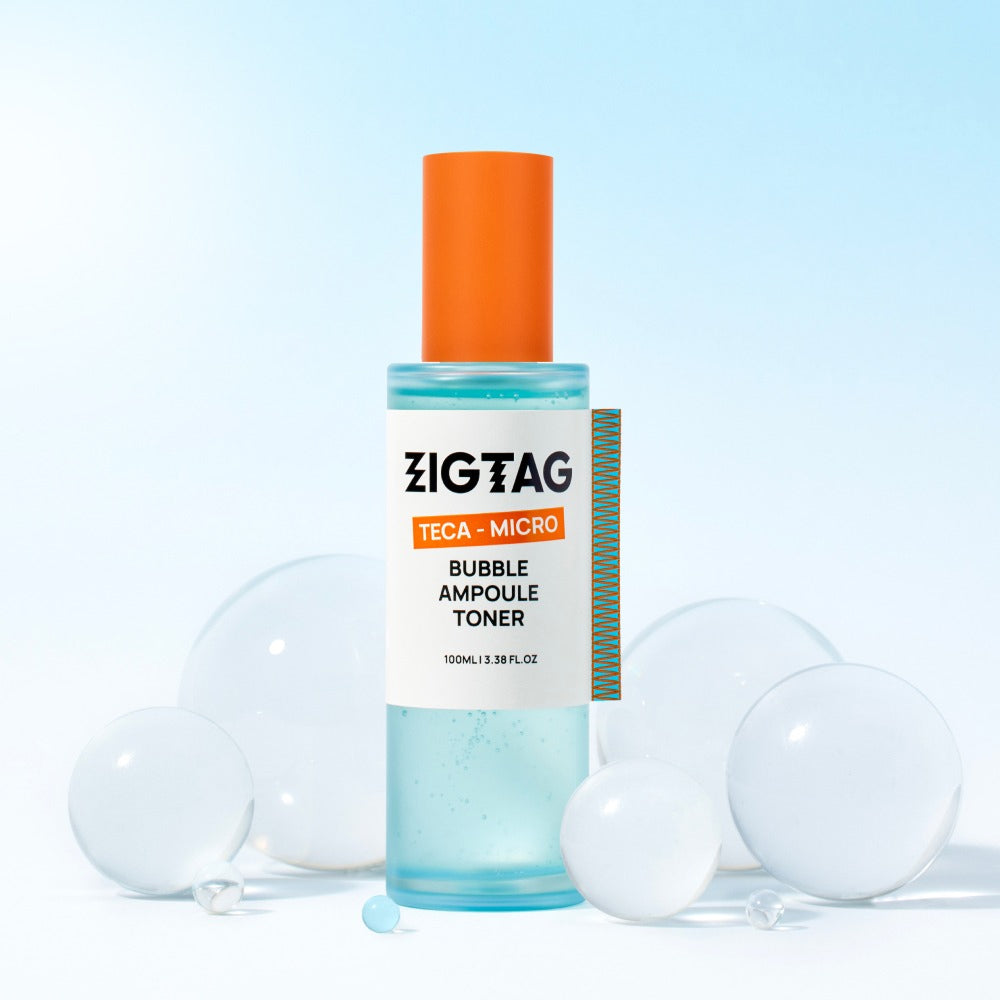 Teca-Micro Bubble Ampoule Toner, Hydration, Exfoliates